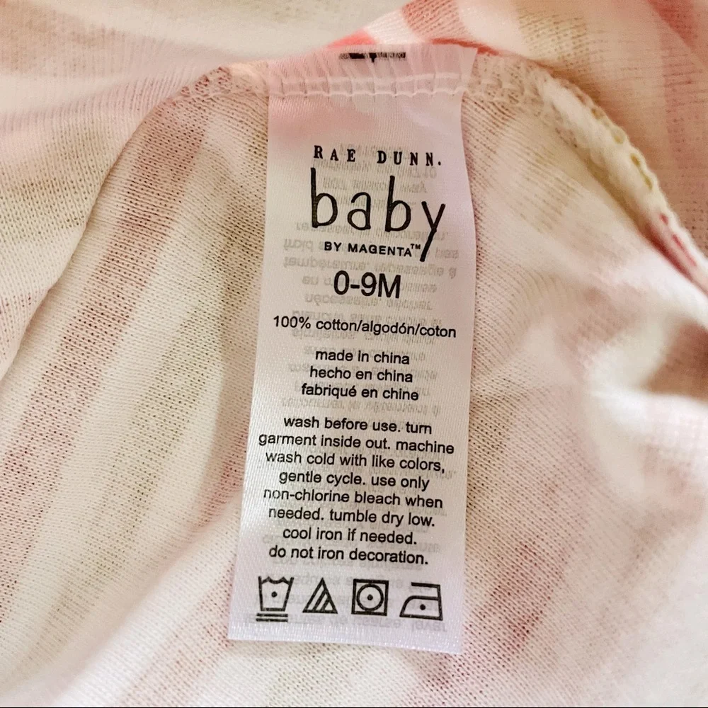 Rae Dunn Pumpkin Spice Baby 3-Piece Set - Orange